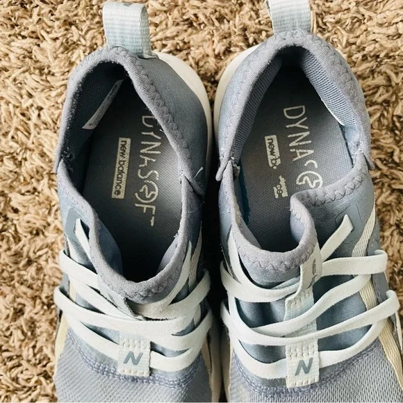 New Balance Dynasoft woman sneakers size 6 blue athletic running elastic slip on - Picture 2 of 9